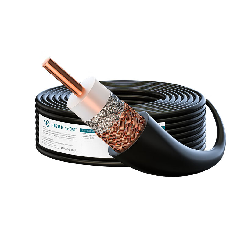 5-1型高频同轴电缆SYV-1-100米 射频电缆的双重屏蔽技术解析